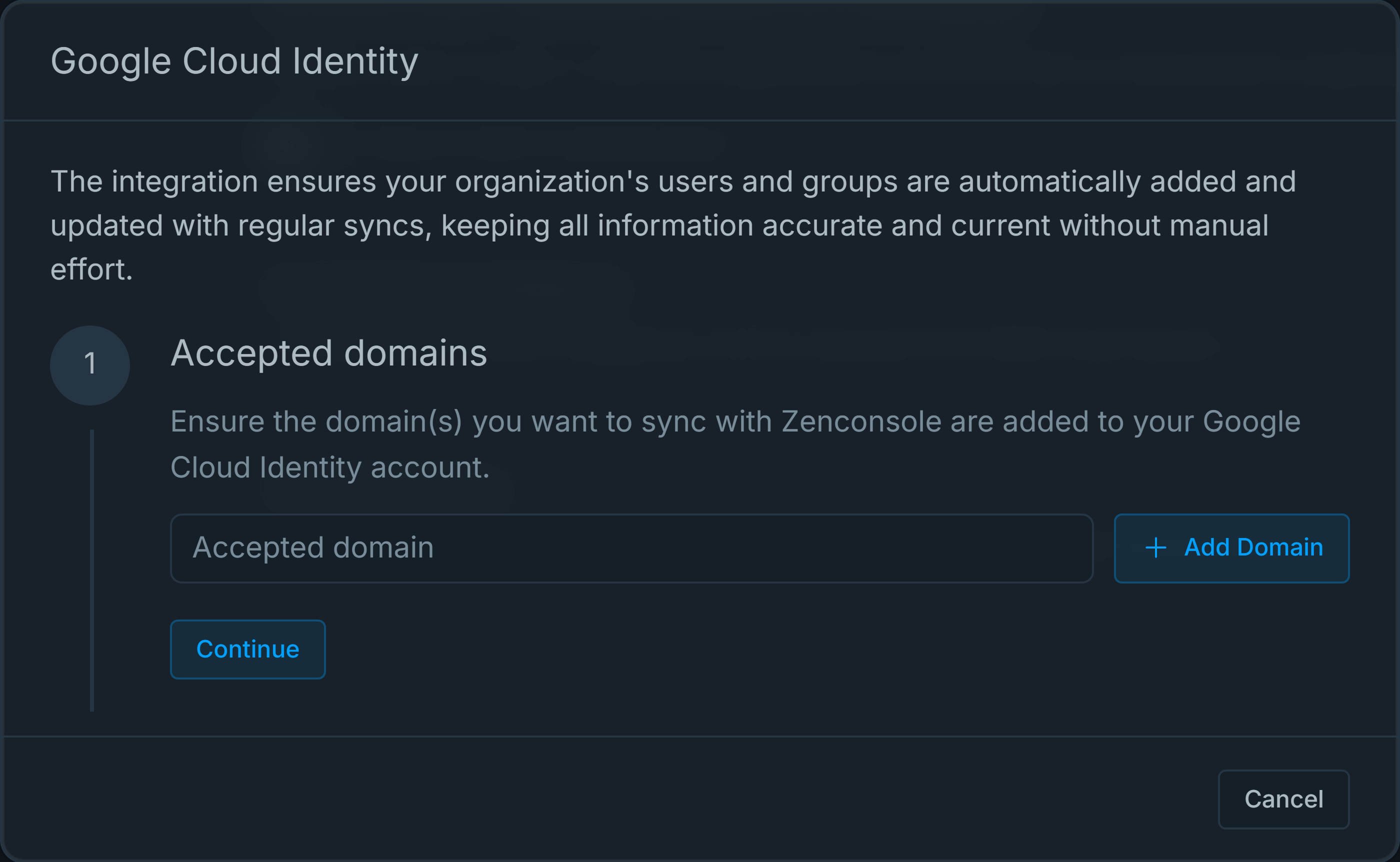 Adding Accepted Domains