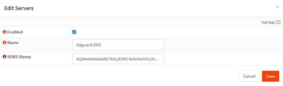 Adding Adguard-dns