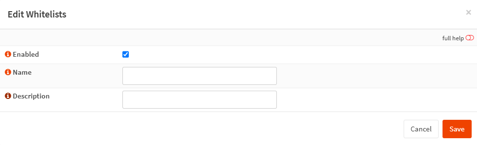 Adding Whitelists