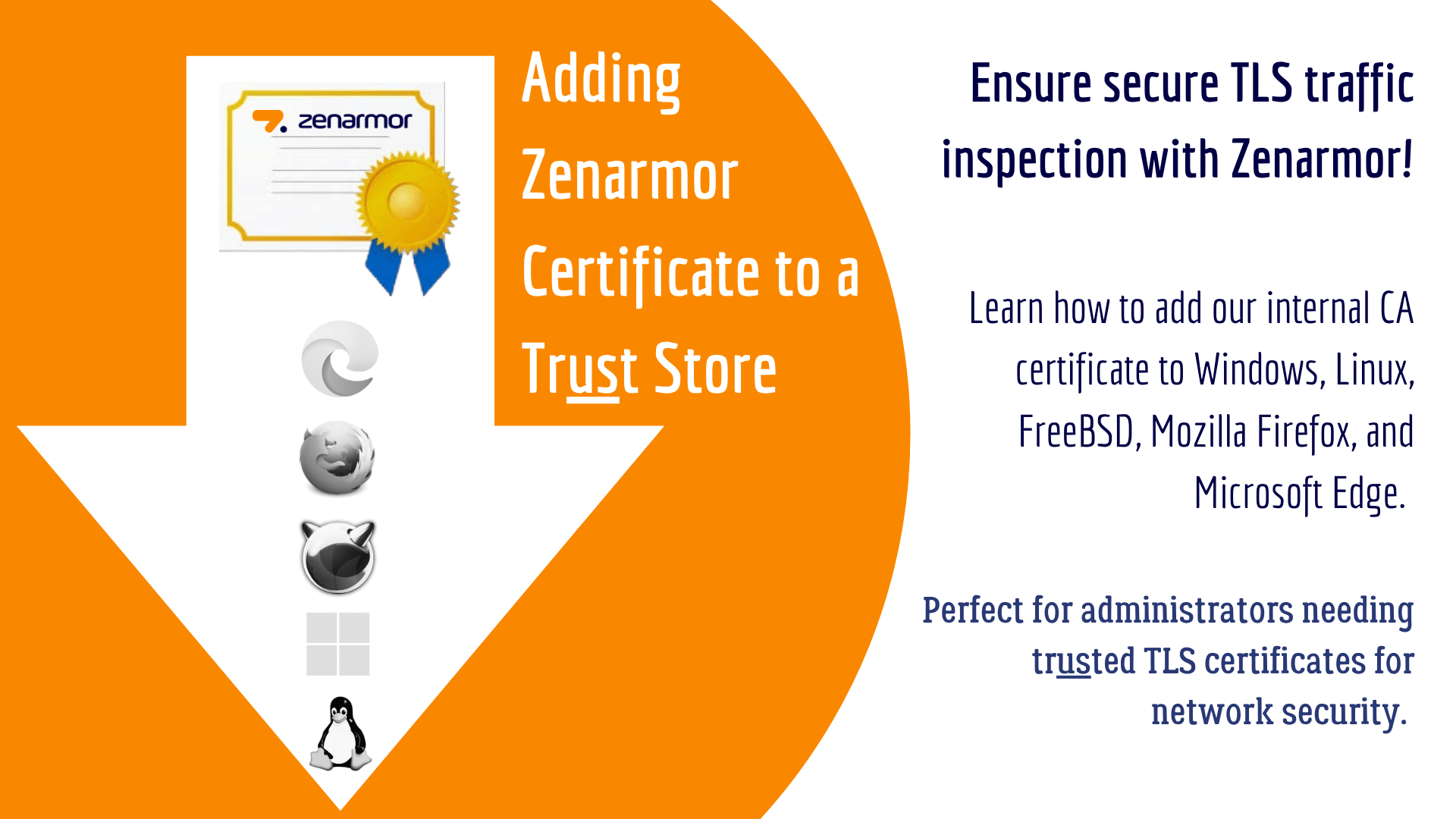 Adding Zenarmor Certificate to a Trust Store