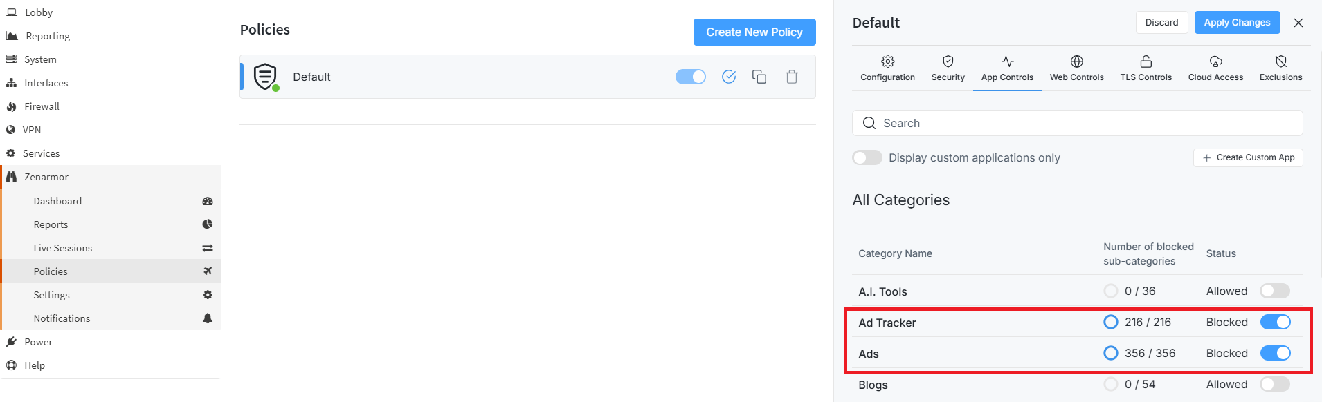 Blocking Ads/Ad Tracker Apps