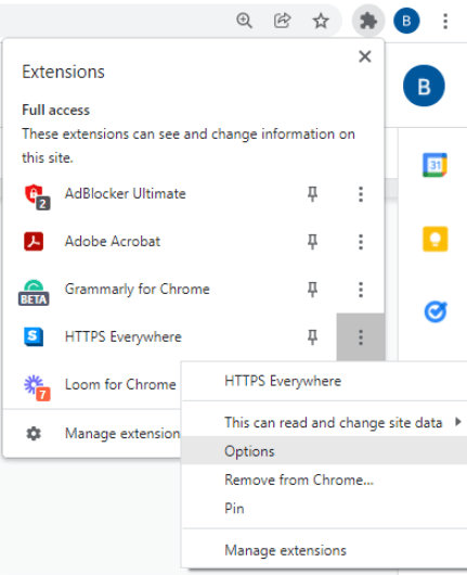 Configuring HTTPS Everywhere