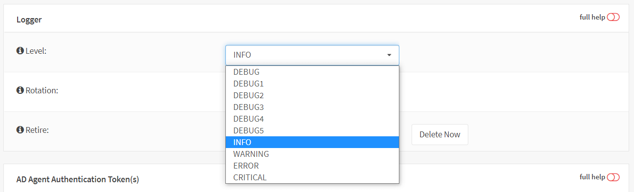 Zenarmor Log levels on OPNsense