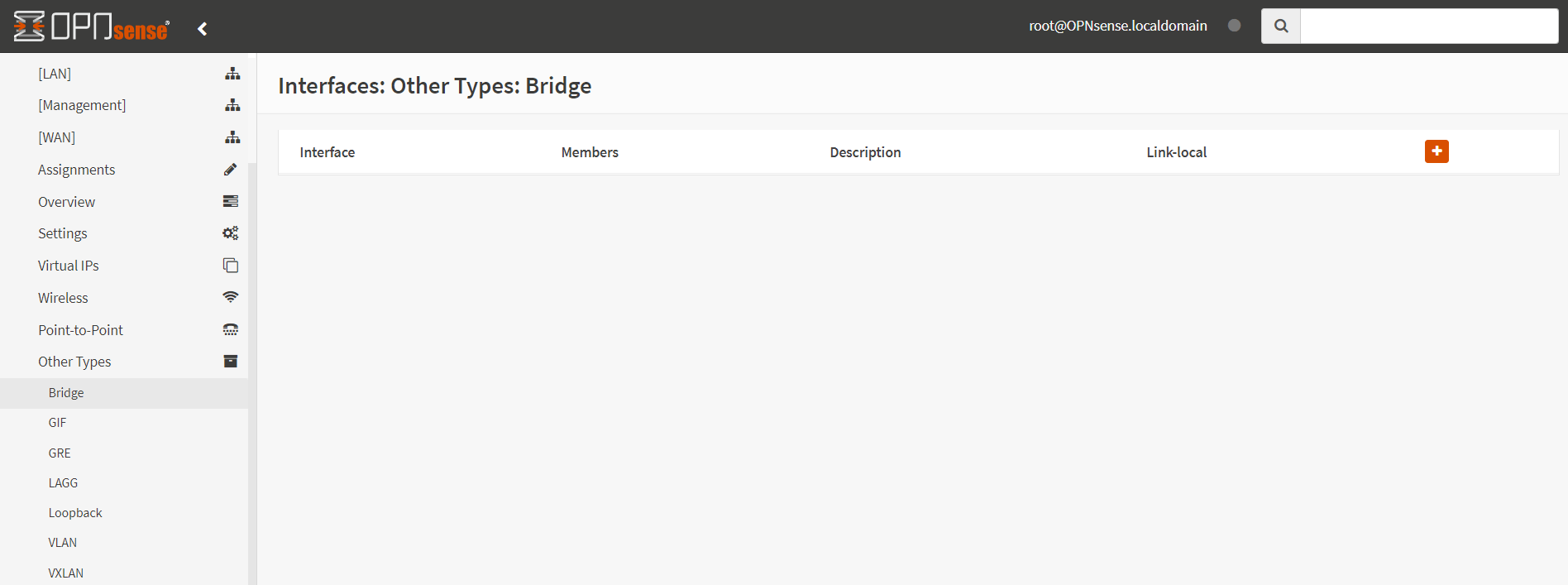 Adding a new bridge member interface