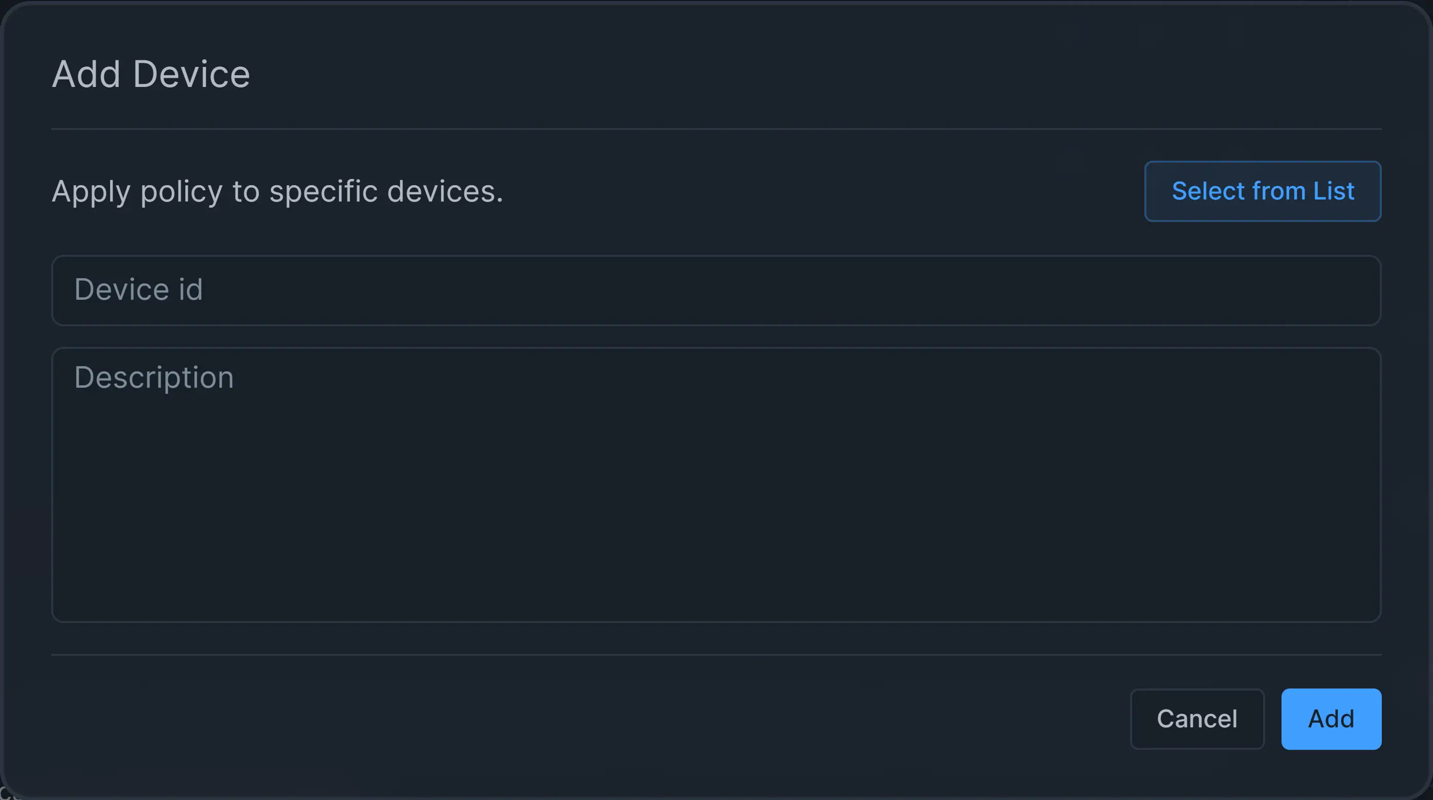 Adding Custom Devices