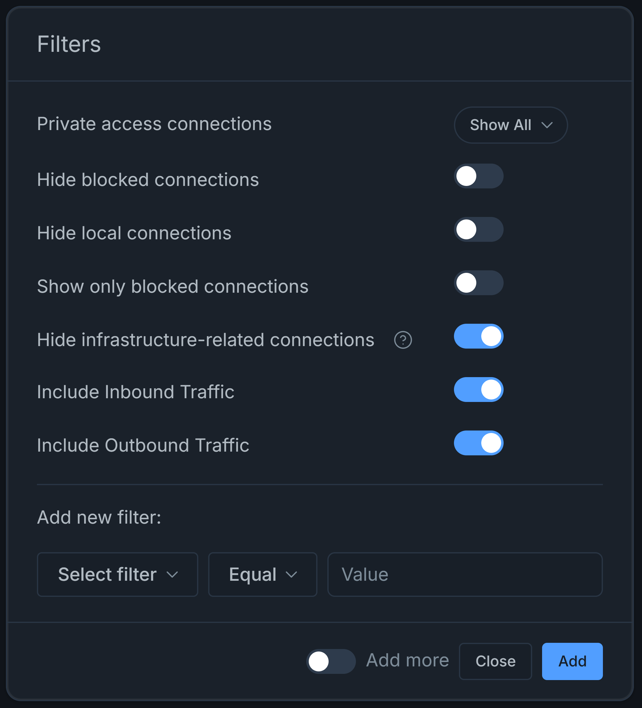 Applying Filter