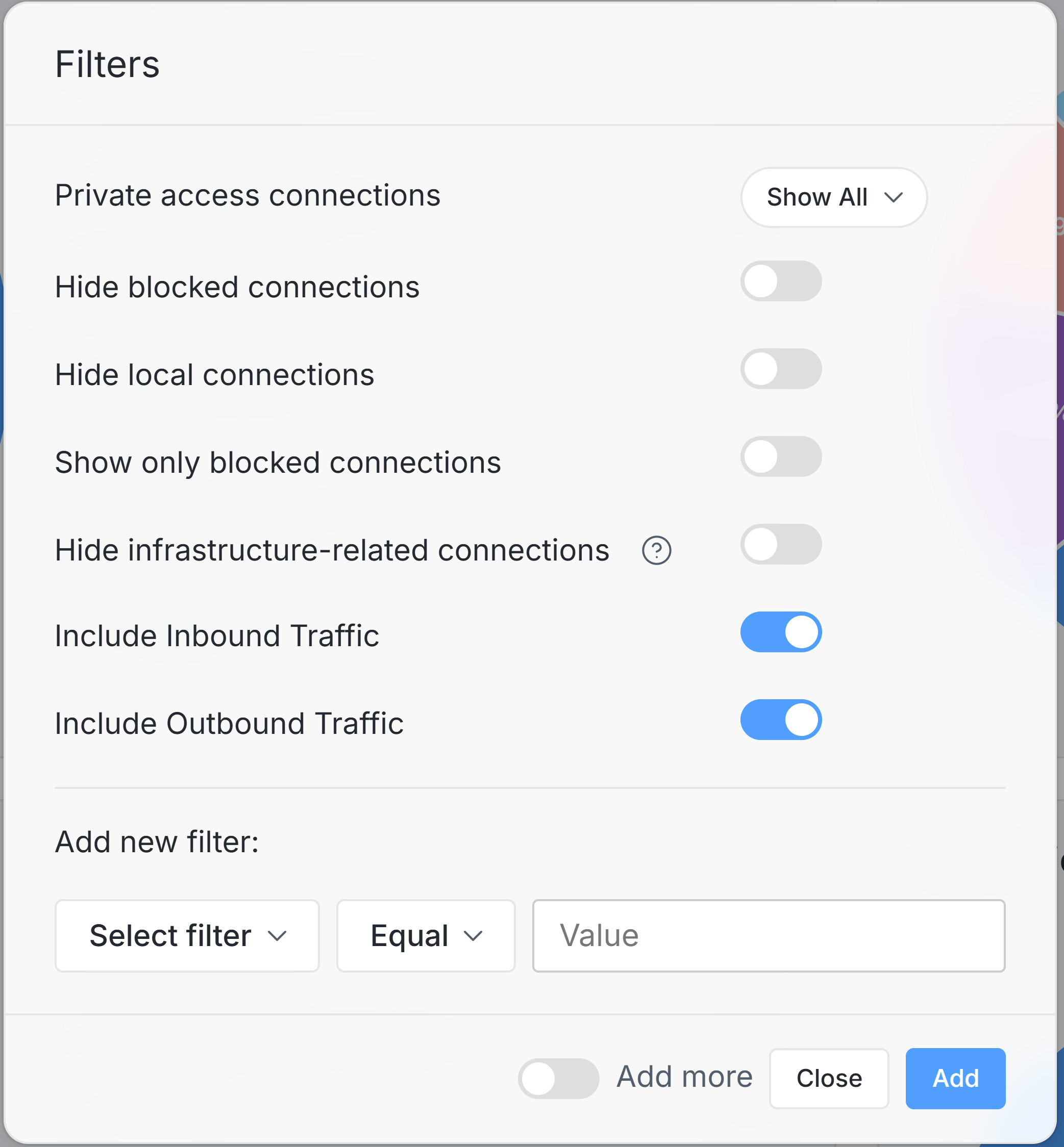 Applying Filter
