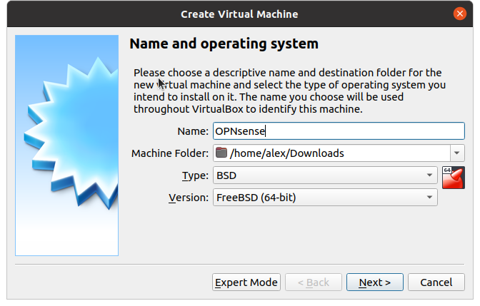  Create Virtual Machine on Virtual Box