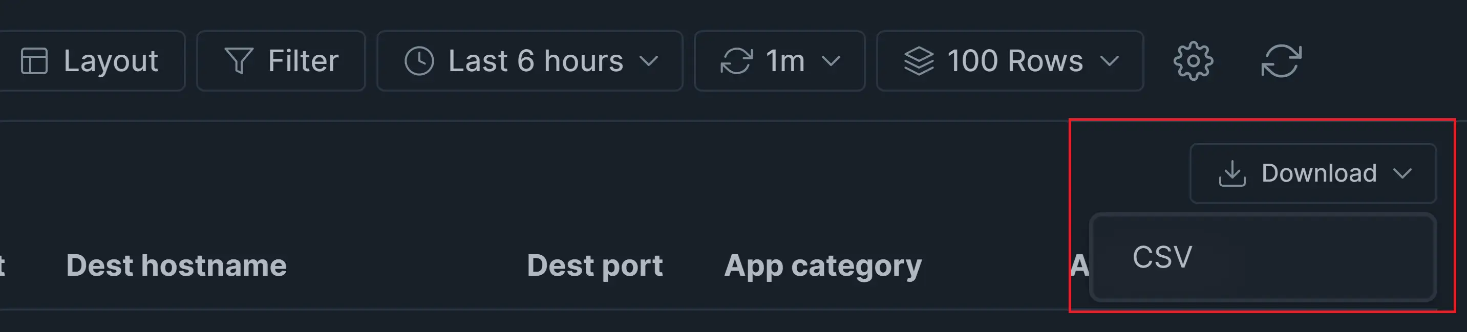 Exporting CSV