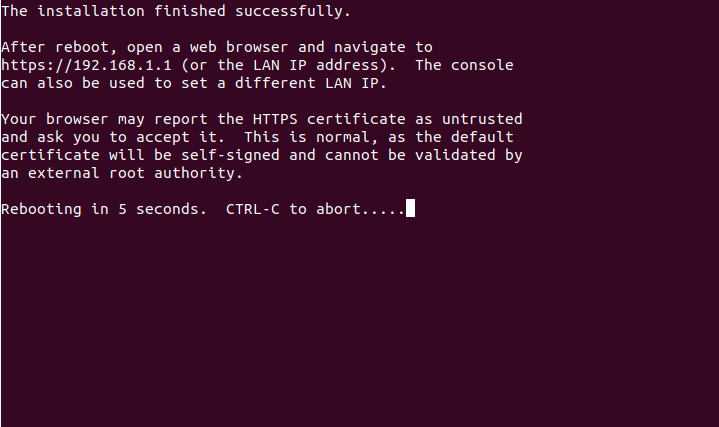 Reboot