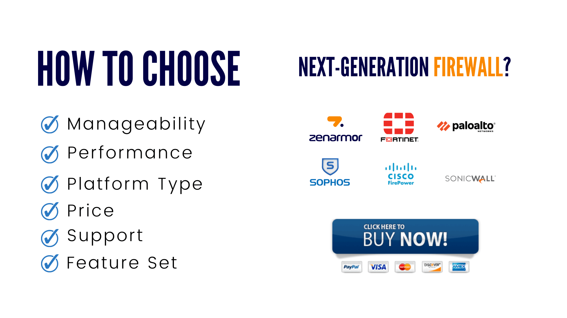 How to Choose a Next-Generation Firewall?