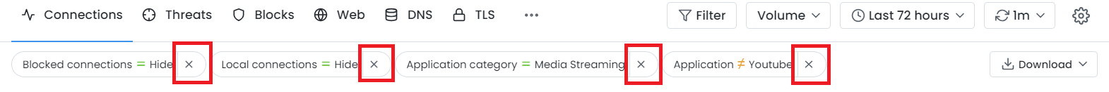 Removing An Applied Filter For a Report