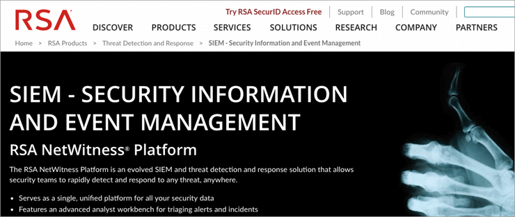 RSA NetWitness 