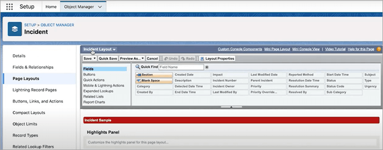 Salesforce Dashboard