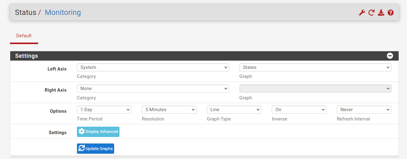 Viewing historical state table on pfSense
