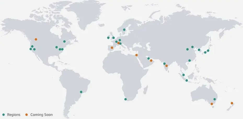 Amazon Web Services (AWS) Datacenters
