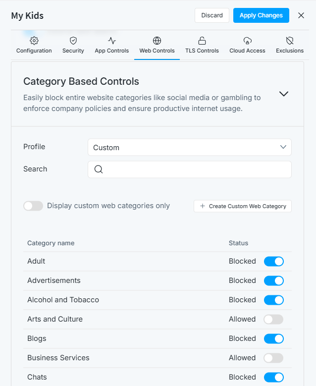Blocked Web Overview