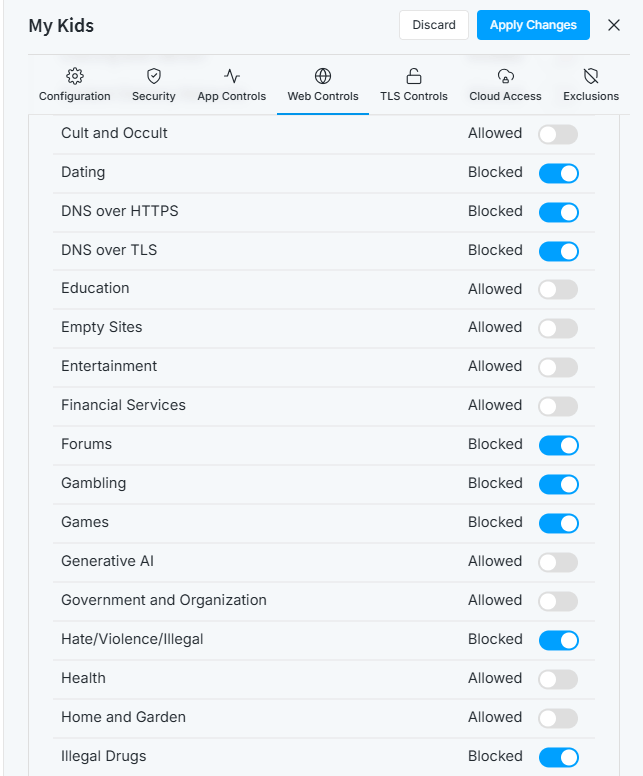 Blocked Web Overview
