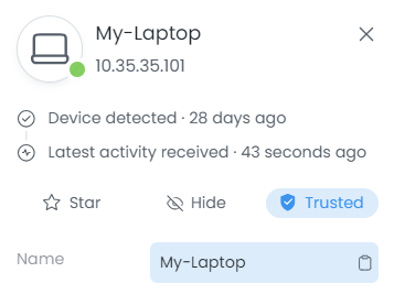 Updating Device Name on Zenarmor
