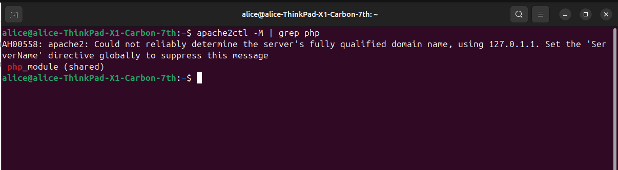 Checking if PHP Module is Enabled