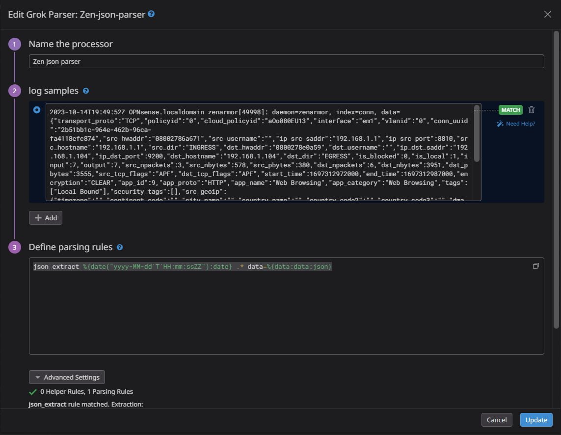 Integrating Zenarmor with Datadog An MSSP and Business User Guide