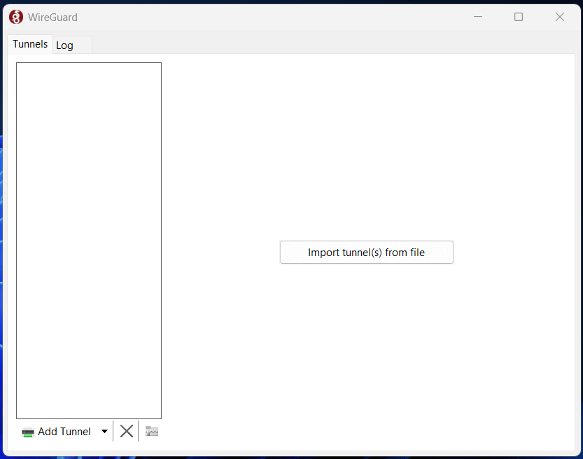 configuring wireguard on windows client