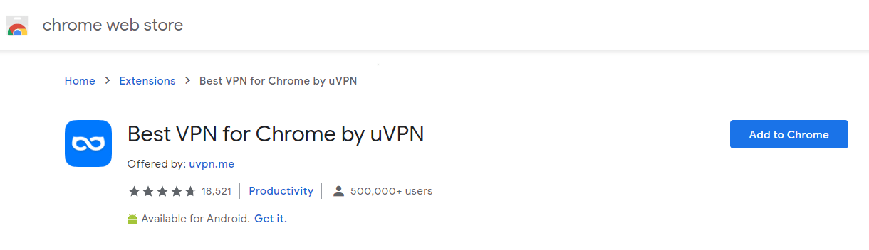 Installation der uVPN-Erweiterung