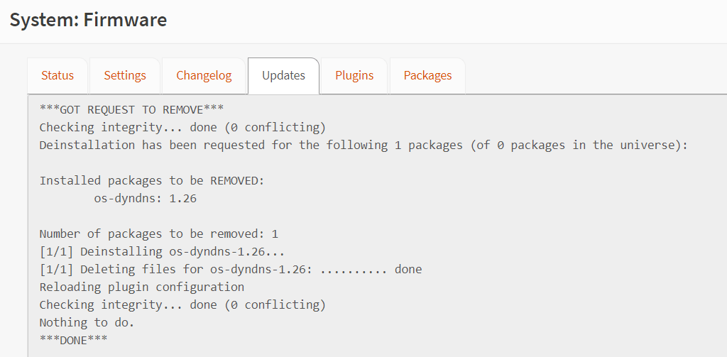 os-dyndns -Plugin entfernt