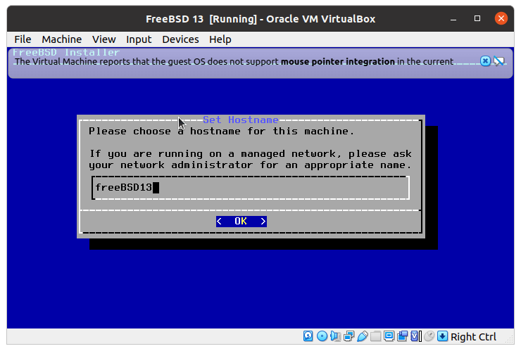 Hostname festlegen