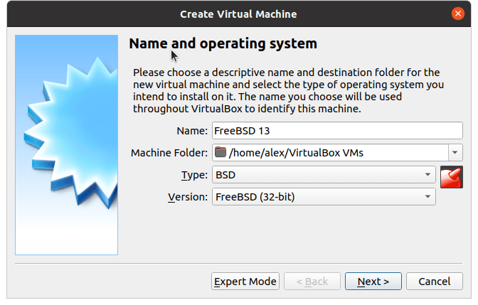 Virtuelle Maschine erstellen