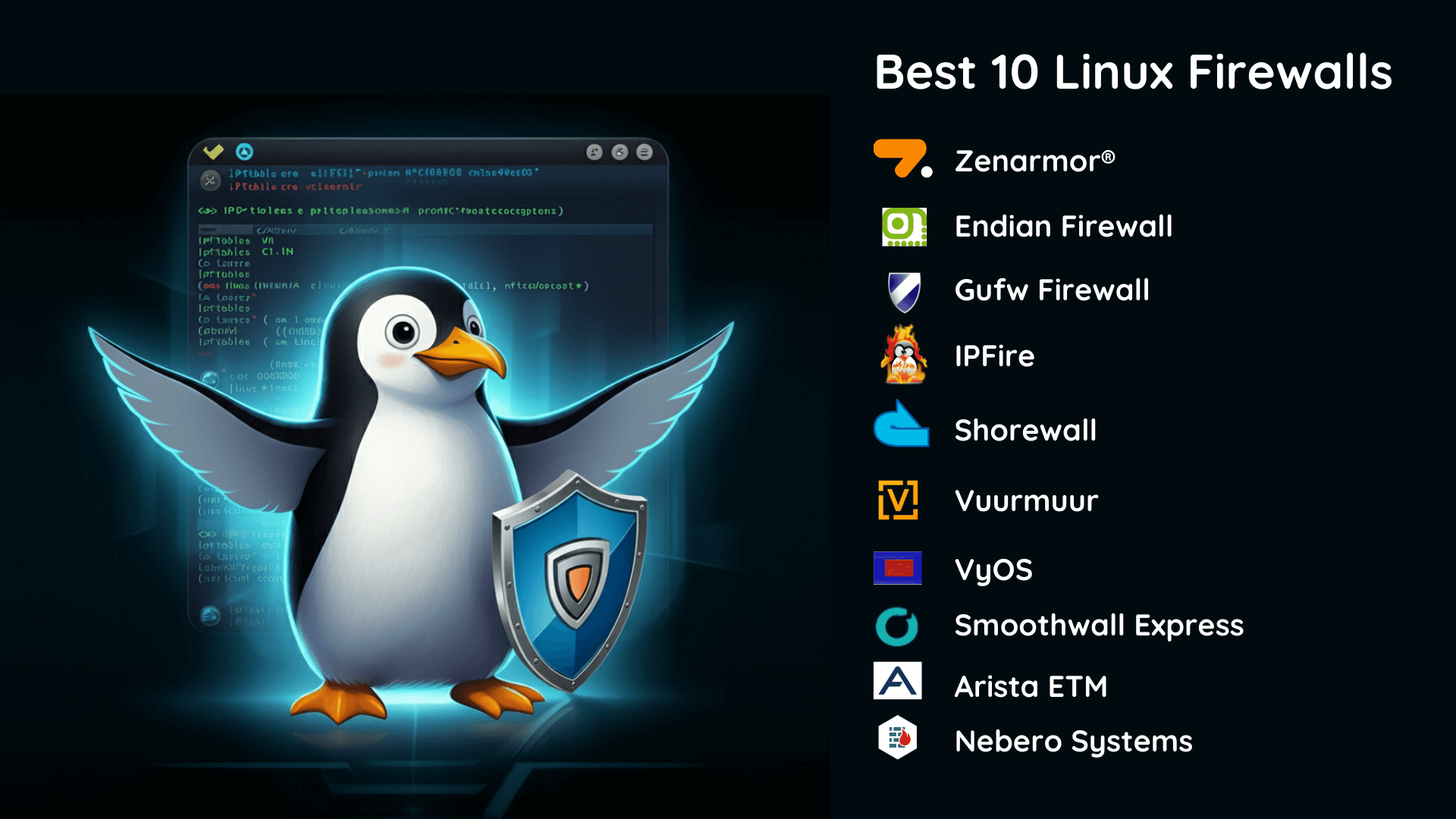Die 10 besten Linux-Firewalls