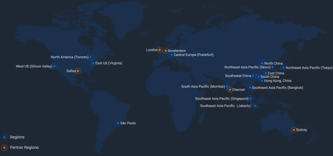 Tencent Cloud Datacenters