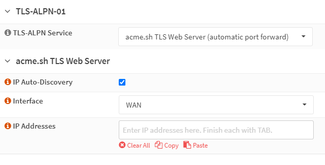 tls-01 challenge settings