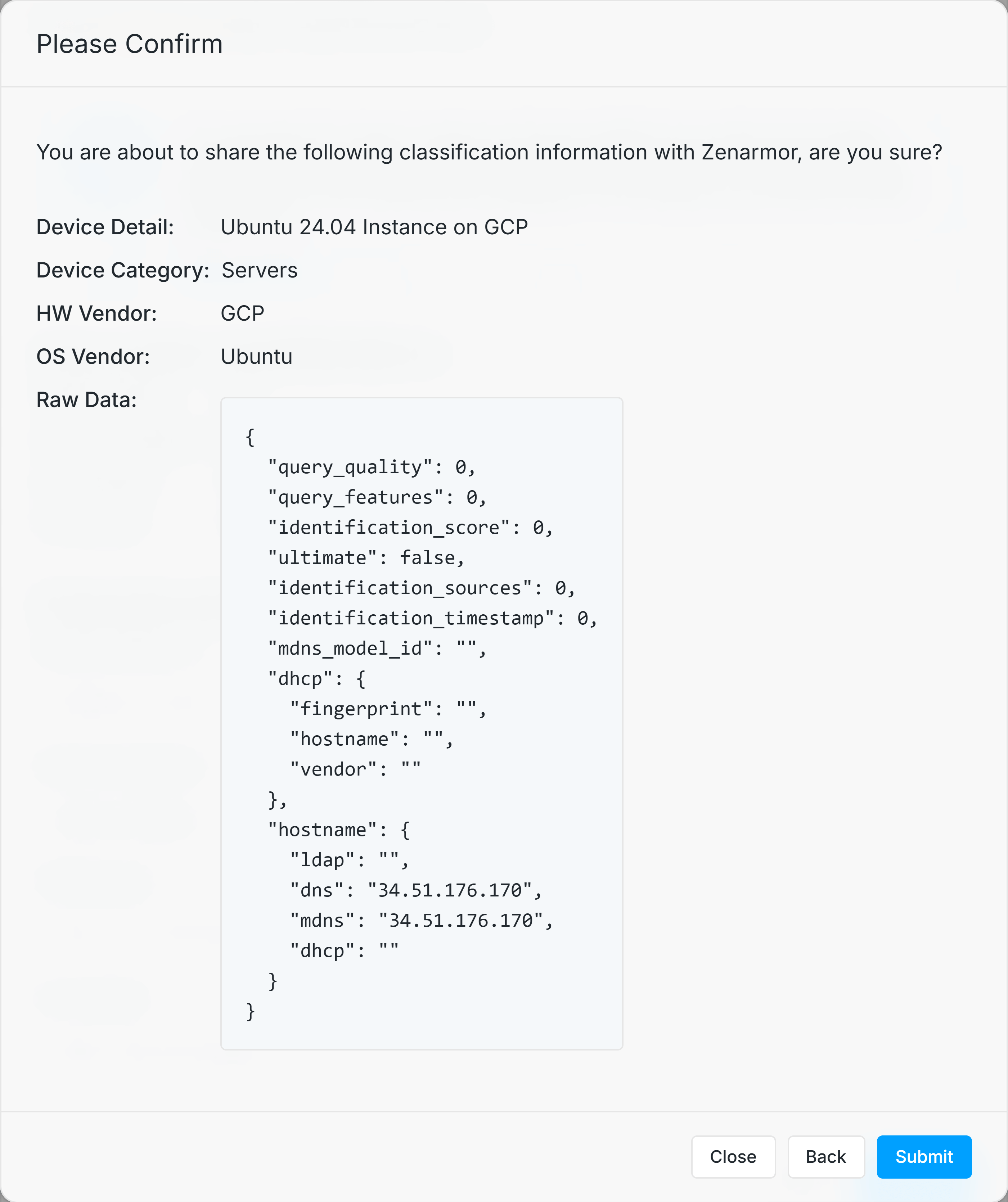 Confirming Device Miscategorization Feedback