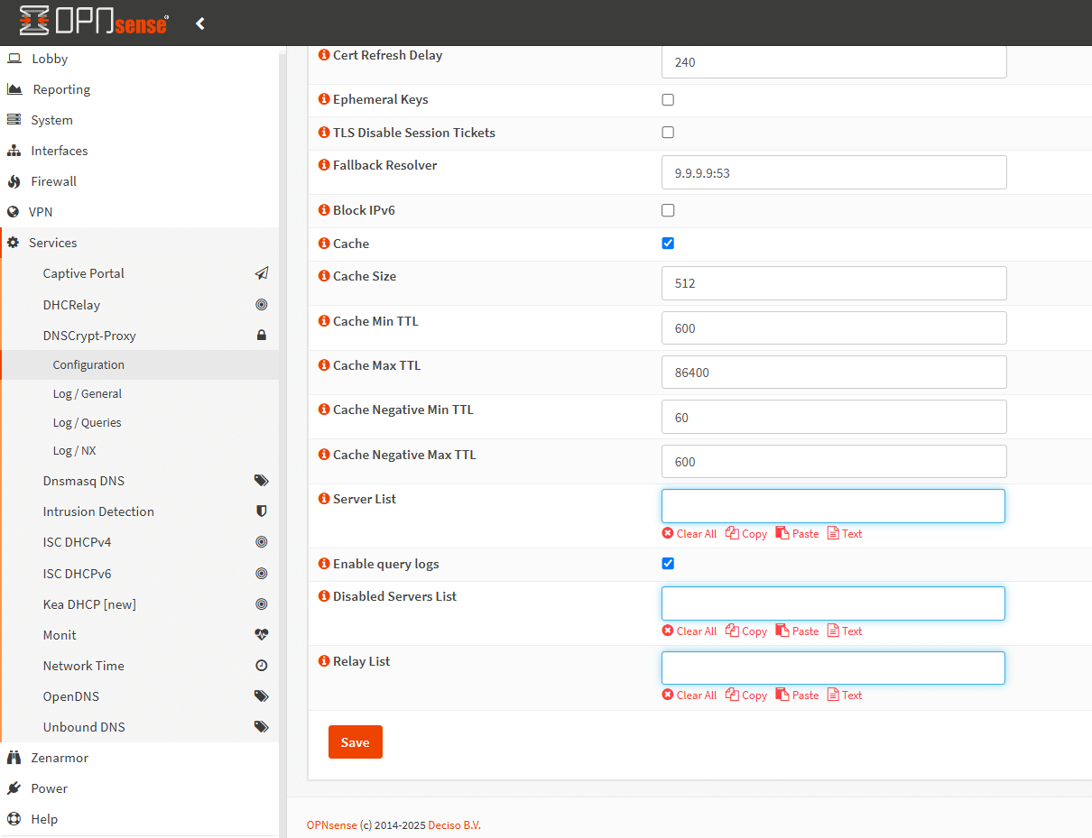 dnscrypt options