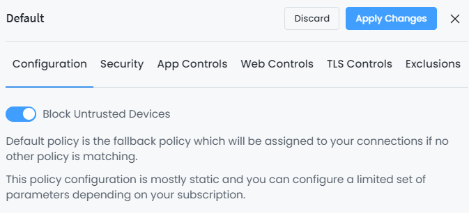 Enable Device Access Control