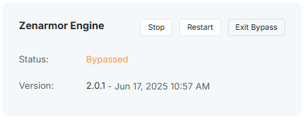 Enabling Bypass Mode for Packet Engine