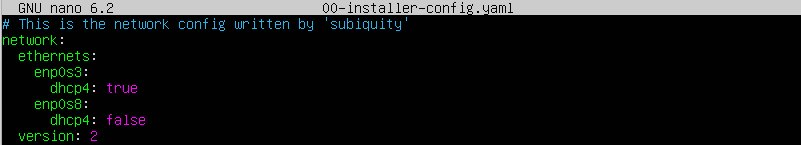 Example of yaml configuration