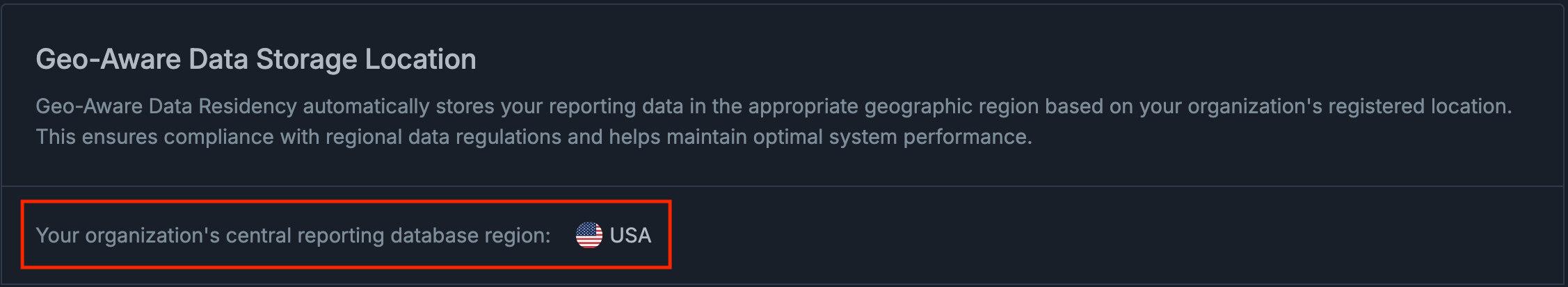 Geo-Aware Data Storage Location