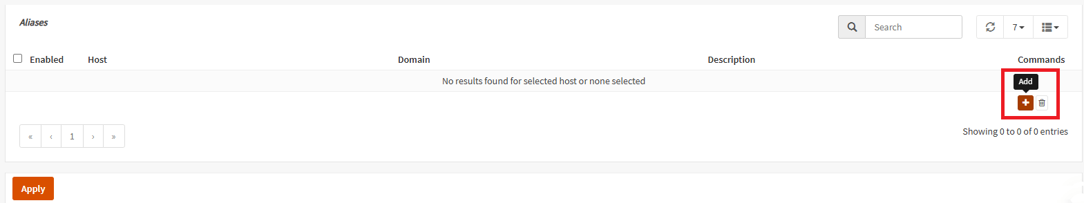 host override aliases