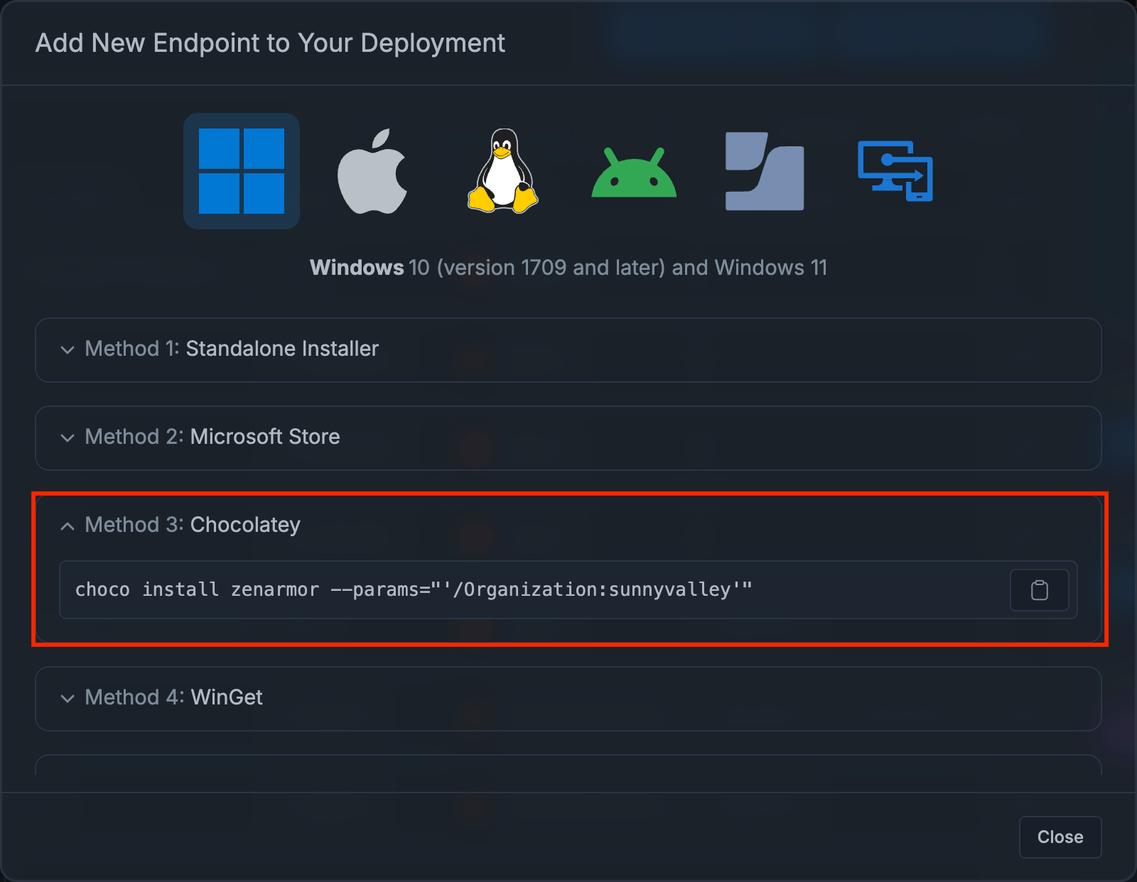 Add an Endpoint to Your Deployment - Chocolatey