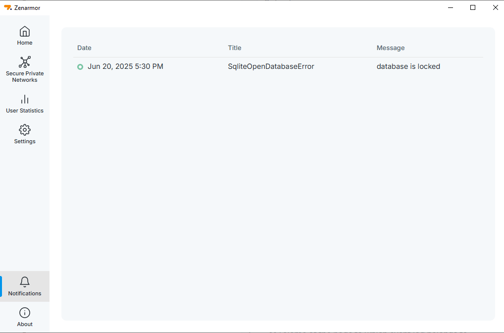 Viewing Notifications