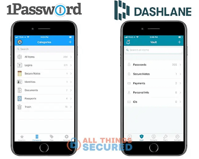 1Password-Dashlane