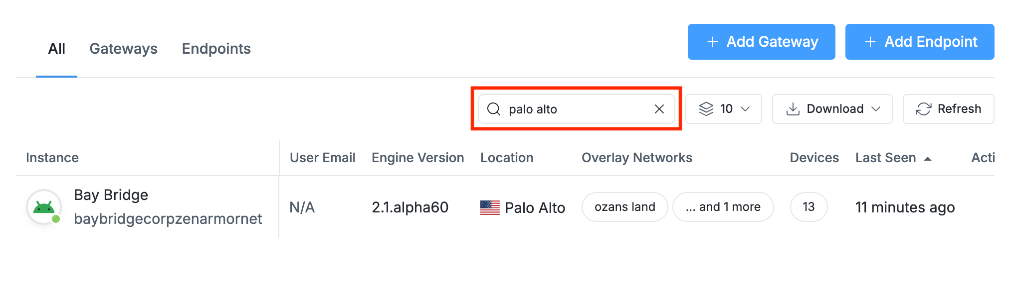 Searching Instances