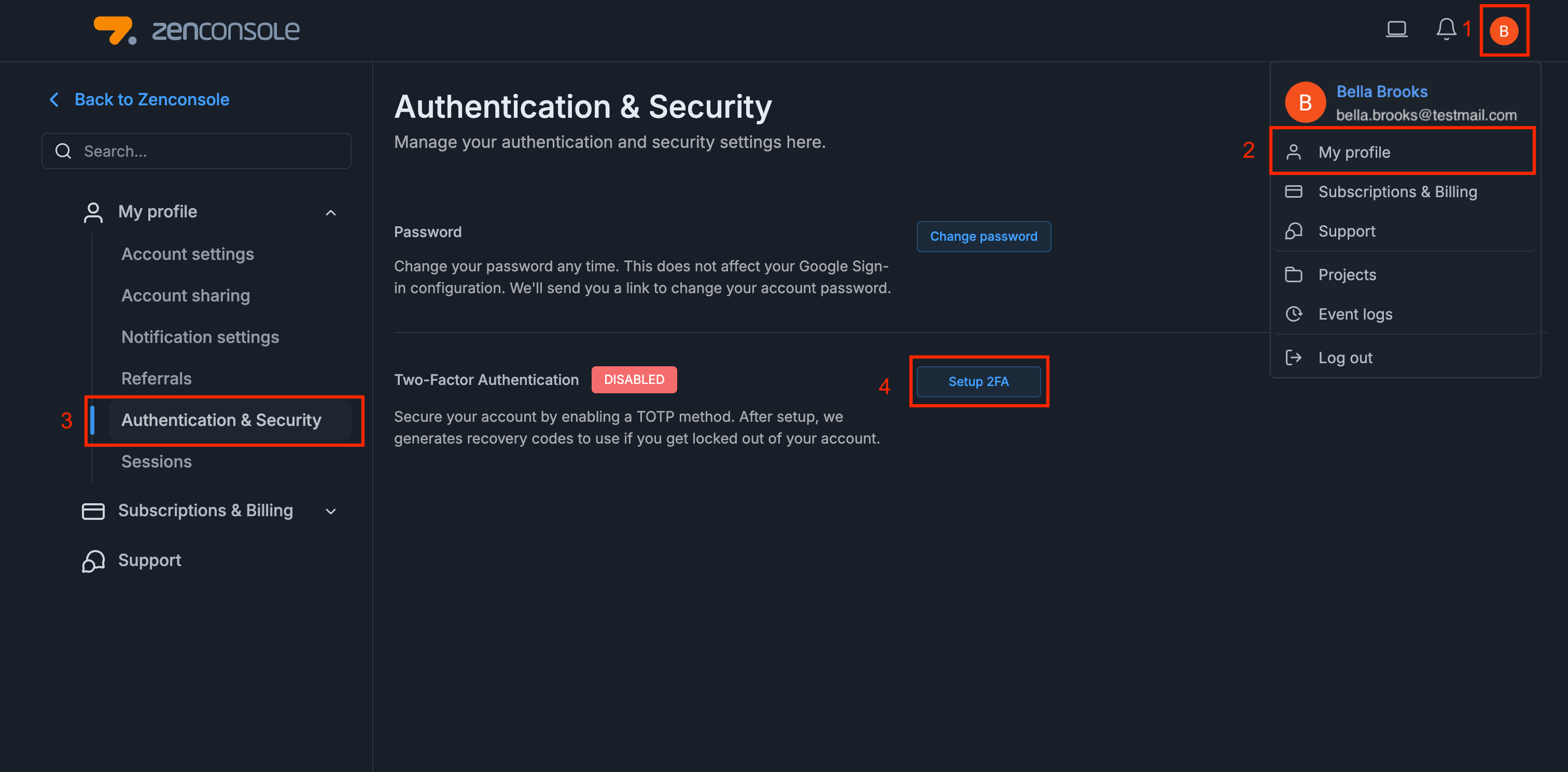 Authentication & Password Management - zenarmor.com