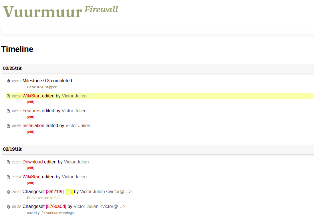 Vuurmuur Firewall