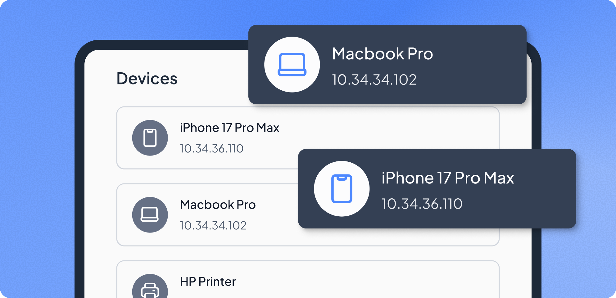 Device identification